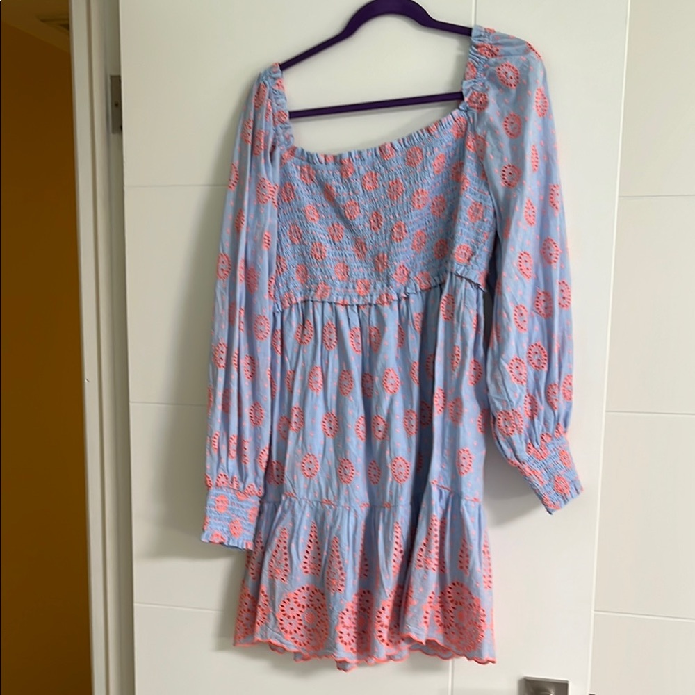 Large long sleeved Lilly Pulitzer dress